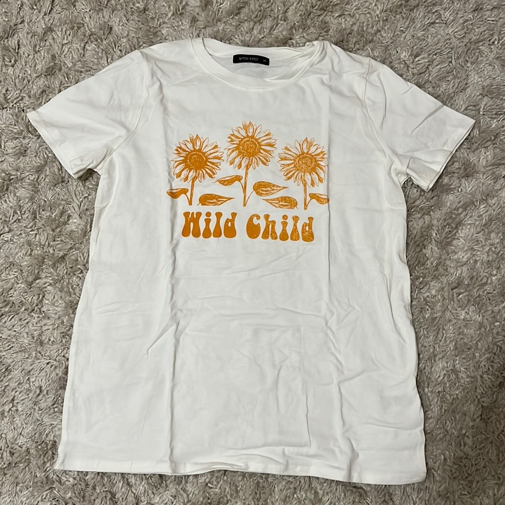 Gypsy Rose Wild Child Graphic T shirt